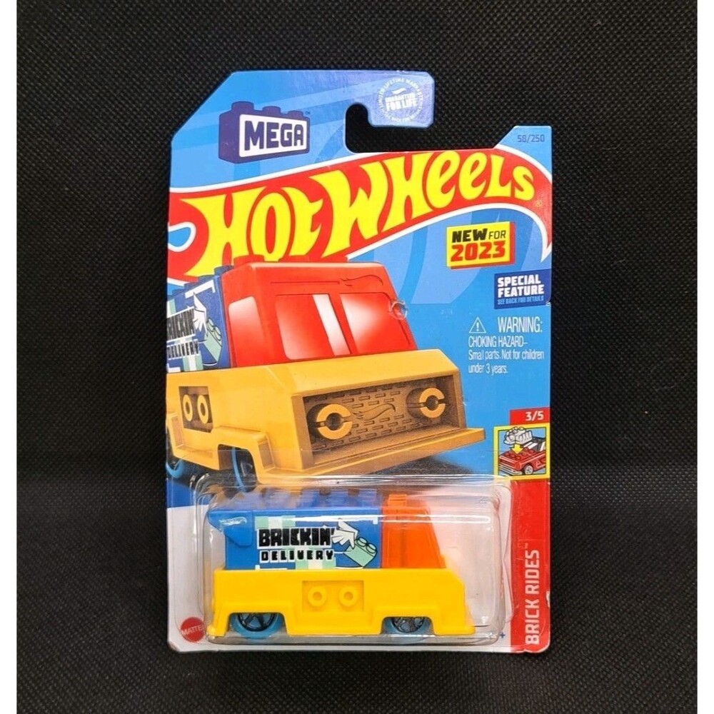 Hot Wheels Brick Rides 2023 Brickin' Delivery Sealed 1/64 Diecast 58/250 New